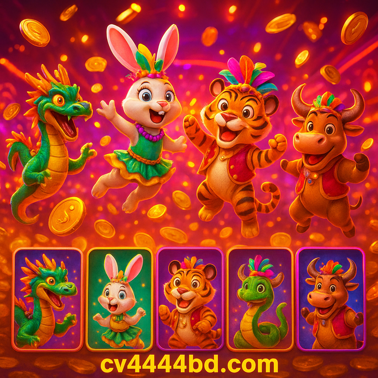 cv444bd-এর টাইগার অক্স মাউস ধরনের ফরচুন গেম